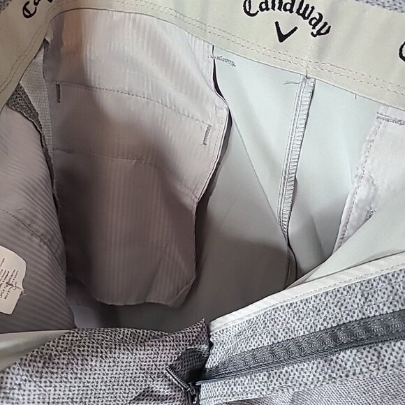 Callaway Men Golf Performance Short 38W Gray - Picture 9 of 12